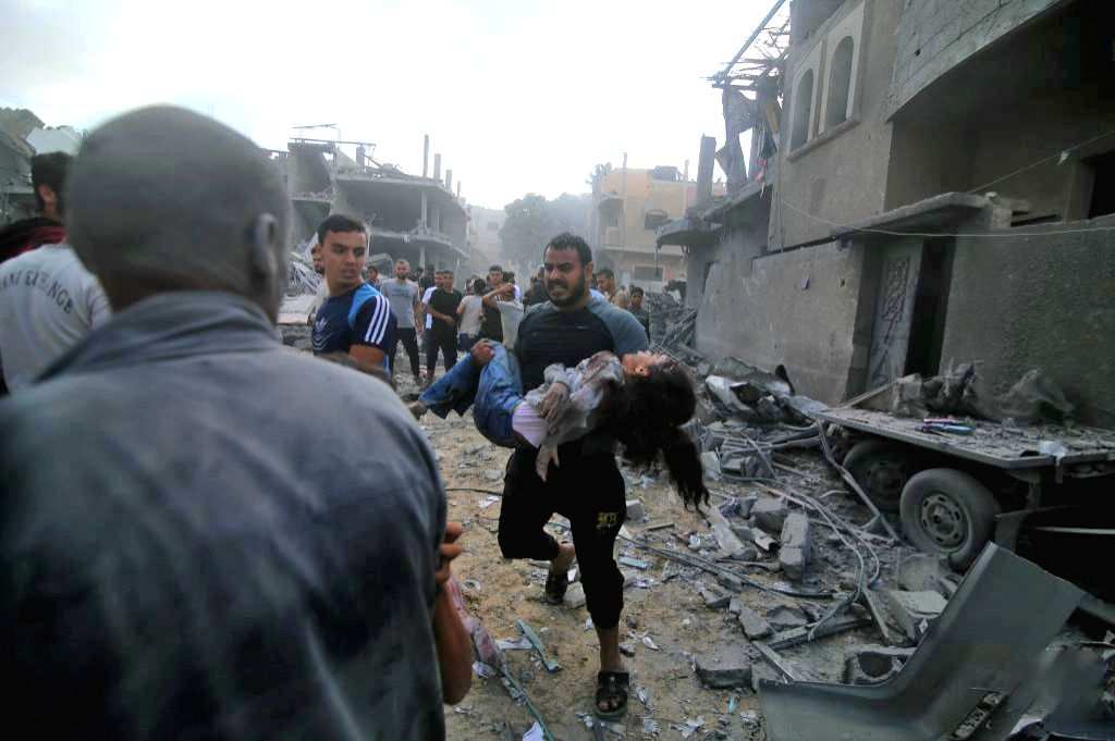Bombing in Gaza