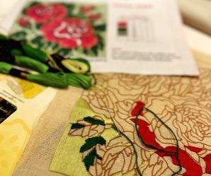 Deepika seems to enjoy her new hobby, shares pic of embroidery work in progress