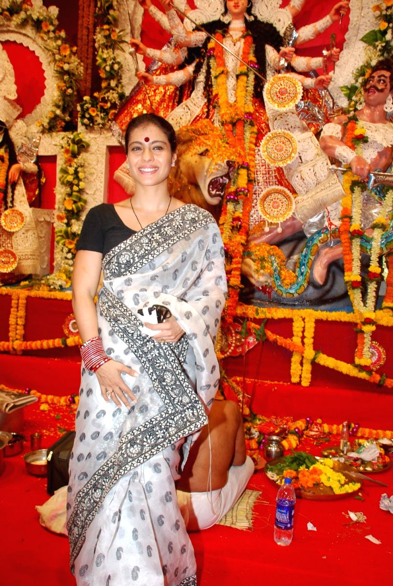 Kajol is all in smiles!