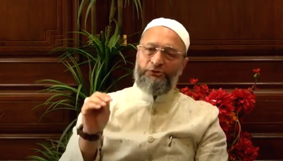 Modi government capitulated before China, says Owaisi